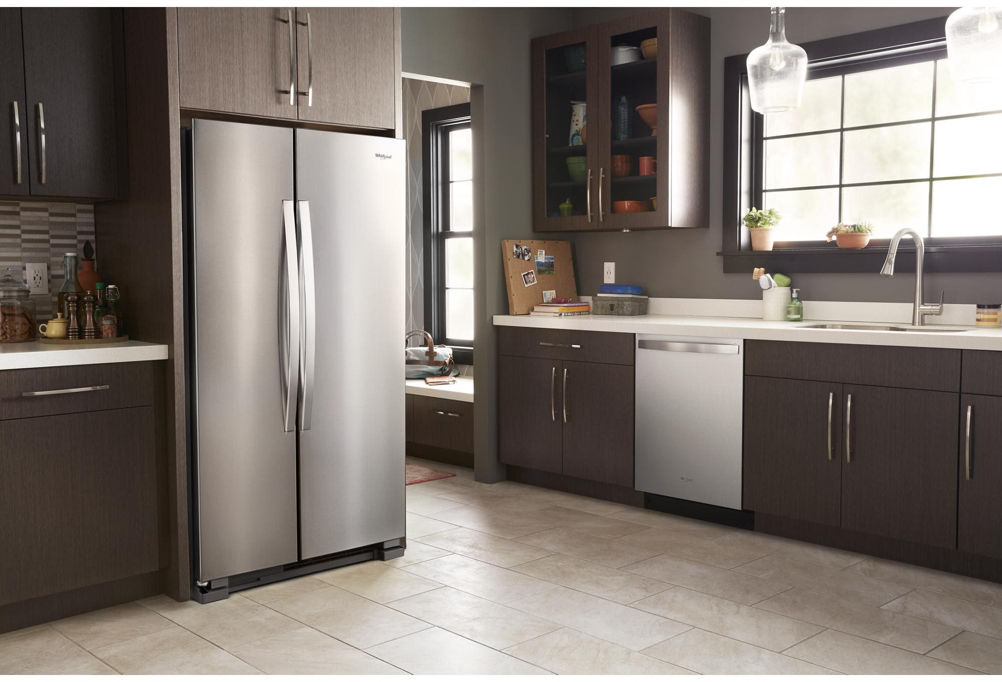 Whirlpool WRS315SNHM Monochromatic Stainless Steel