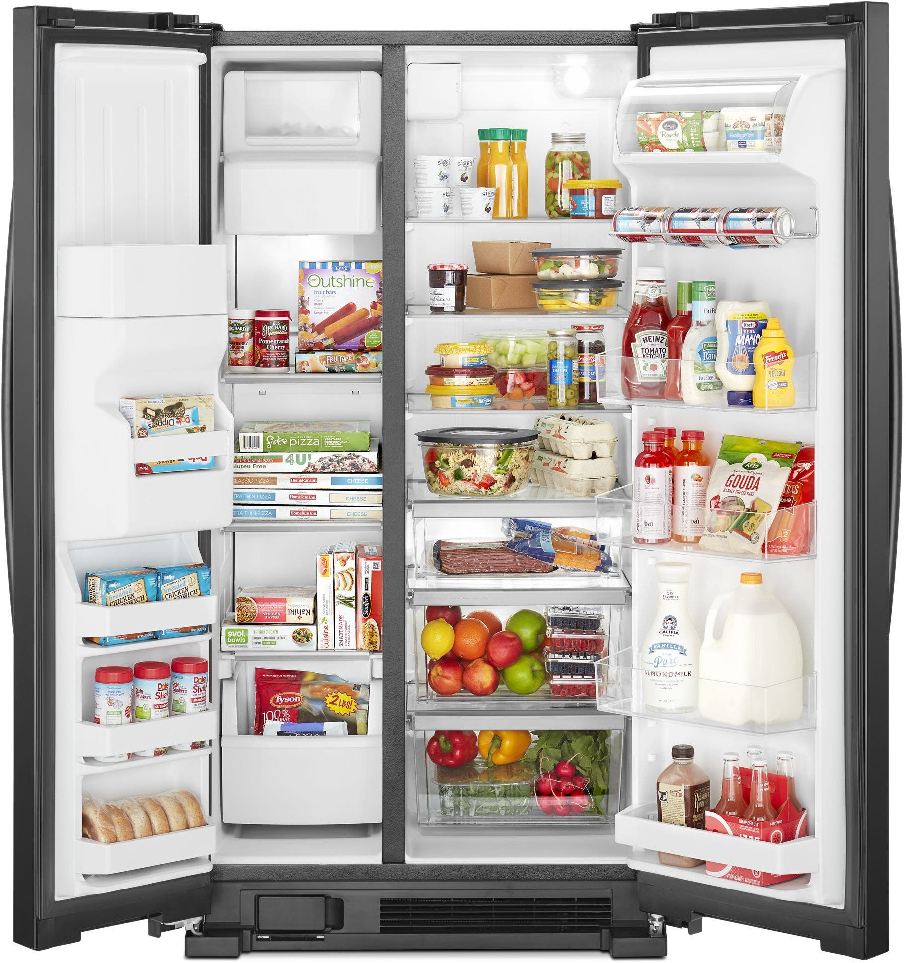 Whirlpool WRS321SDHB Black