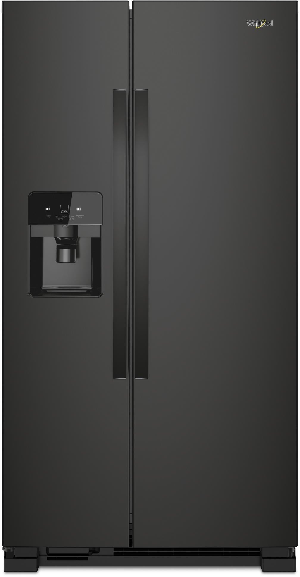 Whirlpool WRS321SDHB 33 Inch, 21 Cu. Ft. Freestanding Side-By-Side
