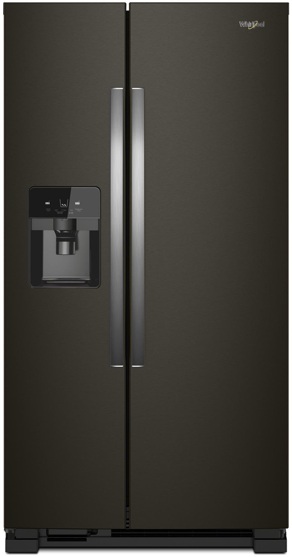 Whirlpool WRS325SDHV Black Stainless Steel