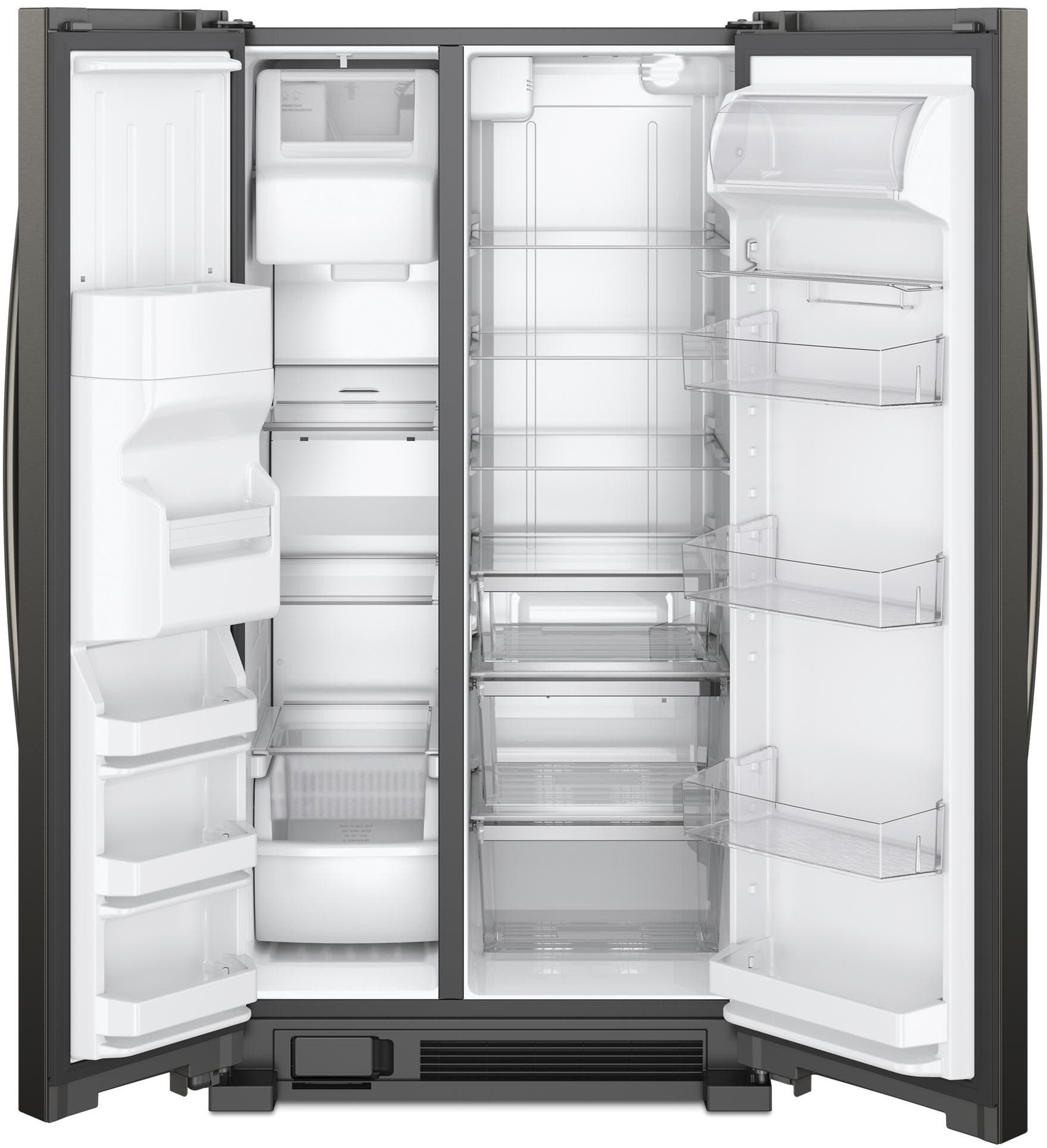 Whirlpool WRS325SDHV Black Stainless Steel