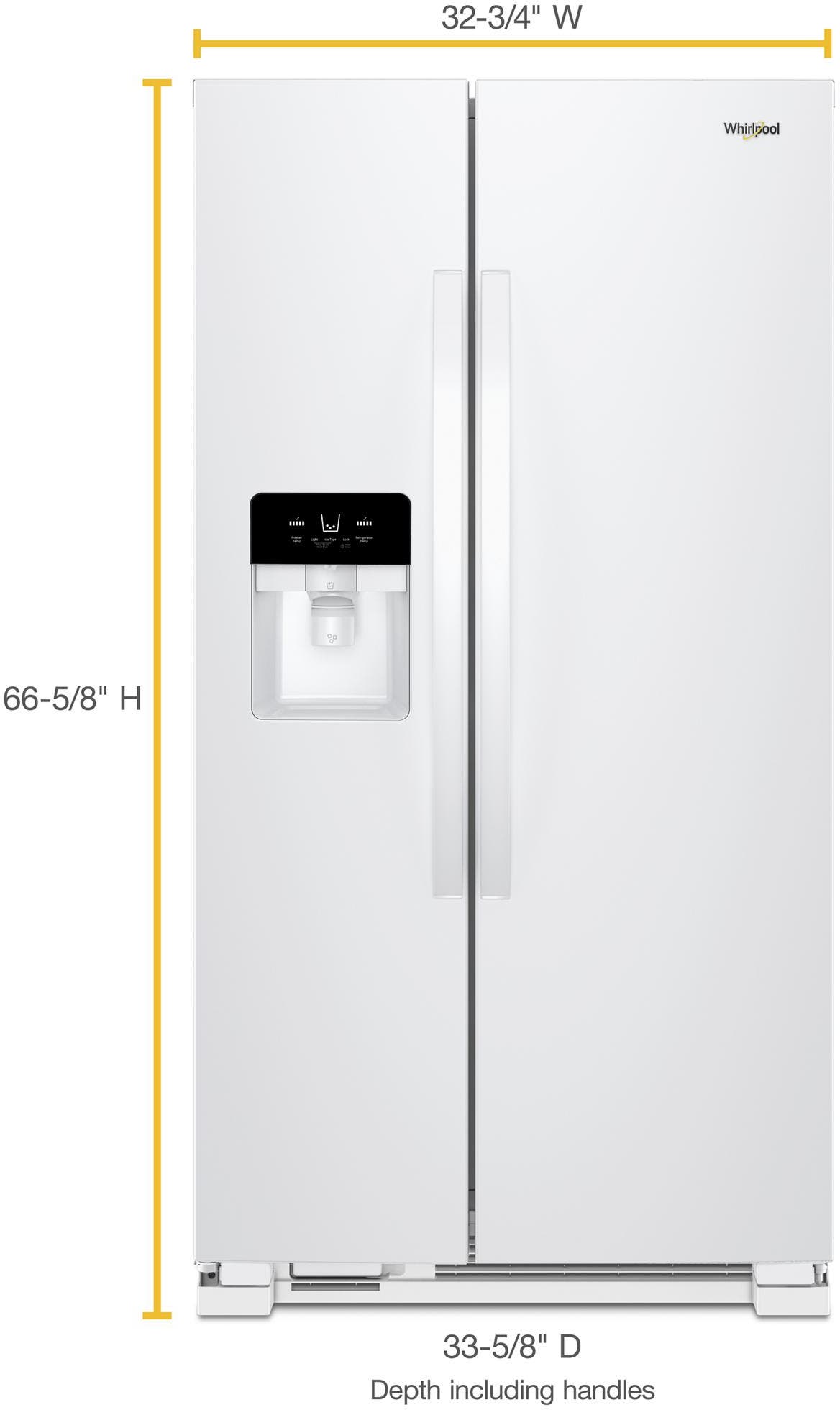 Whirlpool WRS331SDHW White