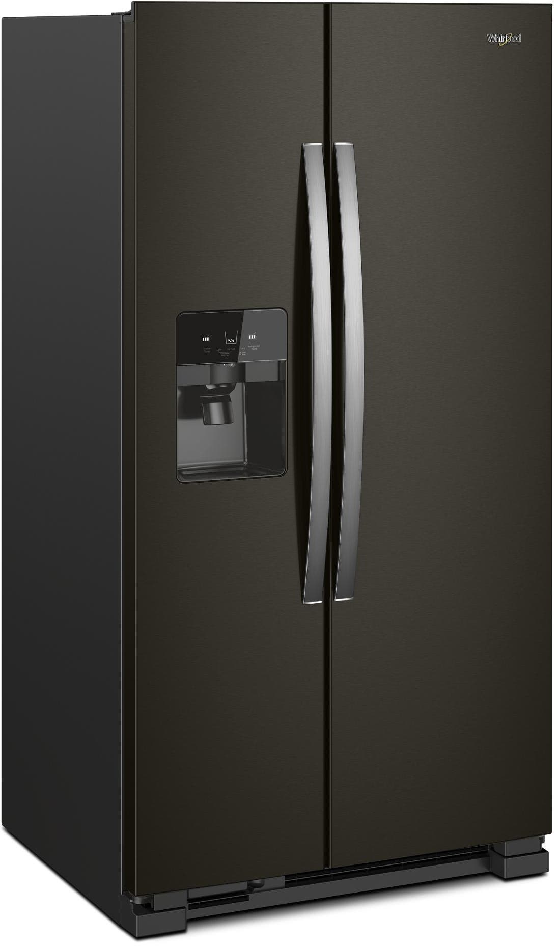 Whirlpool WRS555SIHV Black Stainless Steel