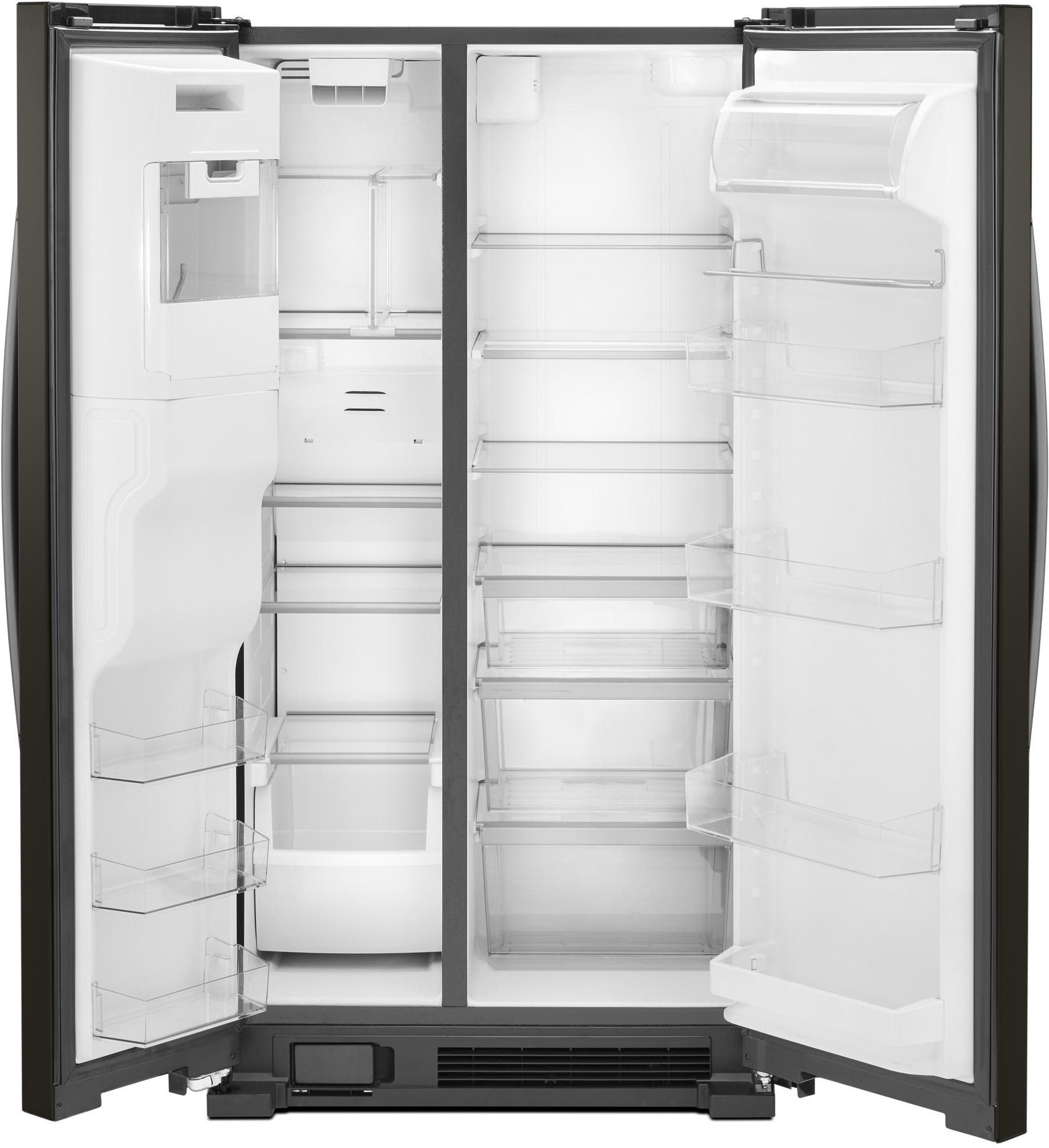 Whirlpool WRS555SIHV Black Stainless Steel