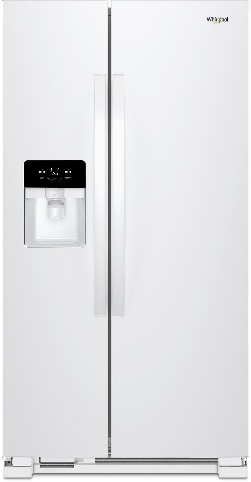 Whirlpool WRS555SIHW 36 Inch, 25 Cu. Ft. Freestanding Side by Side