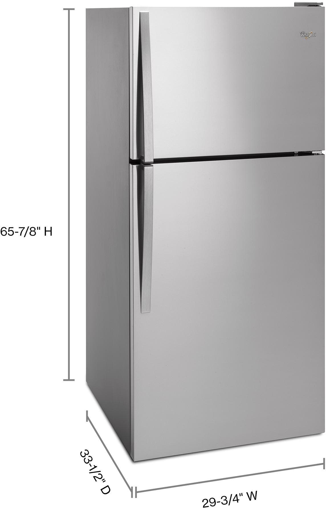 Whirlpool WRT148FZDM Monochromatic Stainless Steel