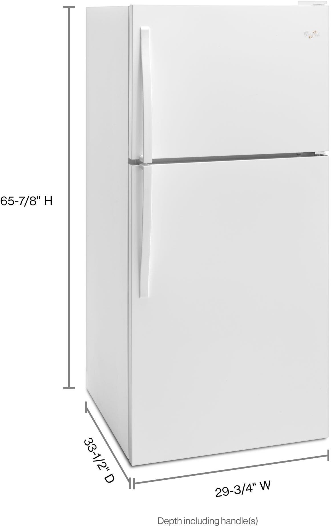 Whirlpool WRT318FMDW White