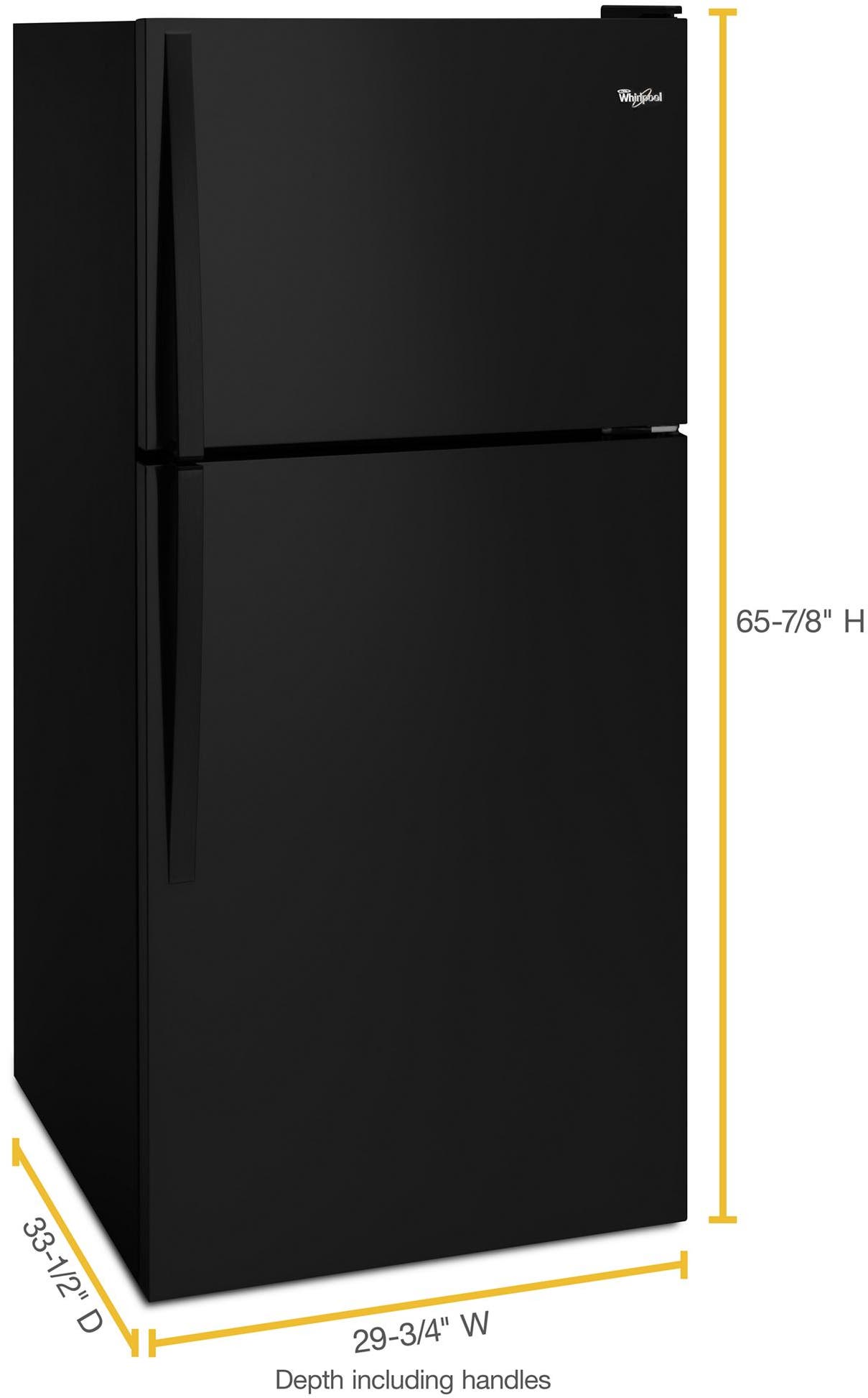 Whirlpool WRT318FZDB Black