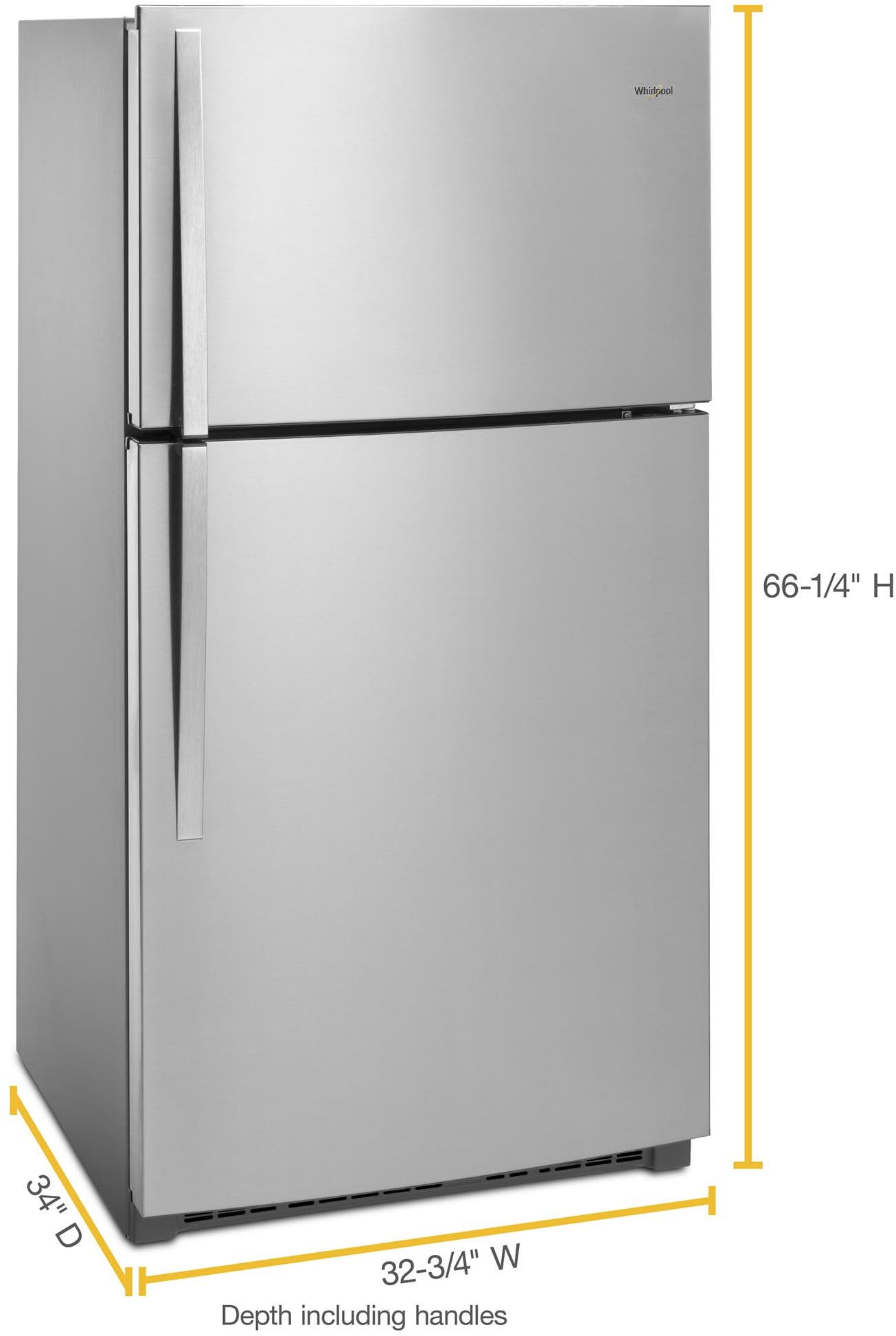 Whirlpool WRT511SZDM Monochromatic Stainless Steel