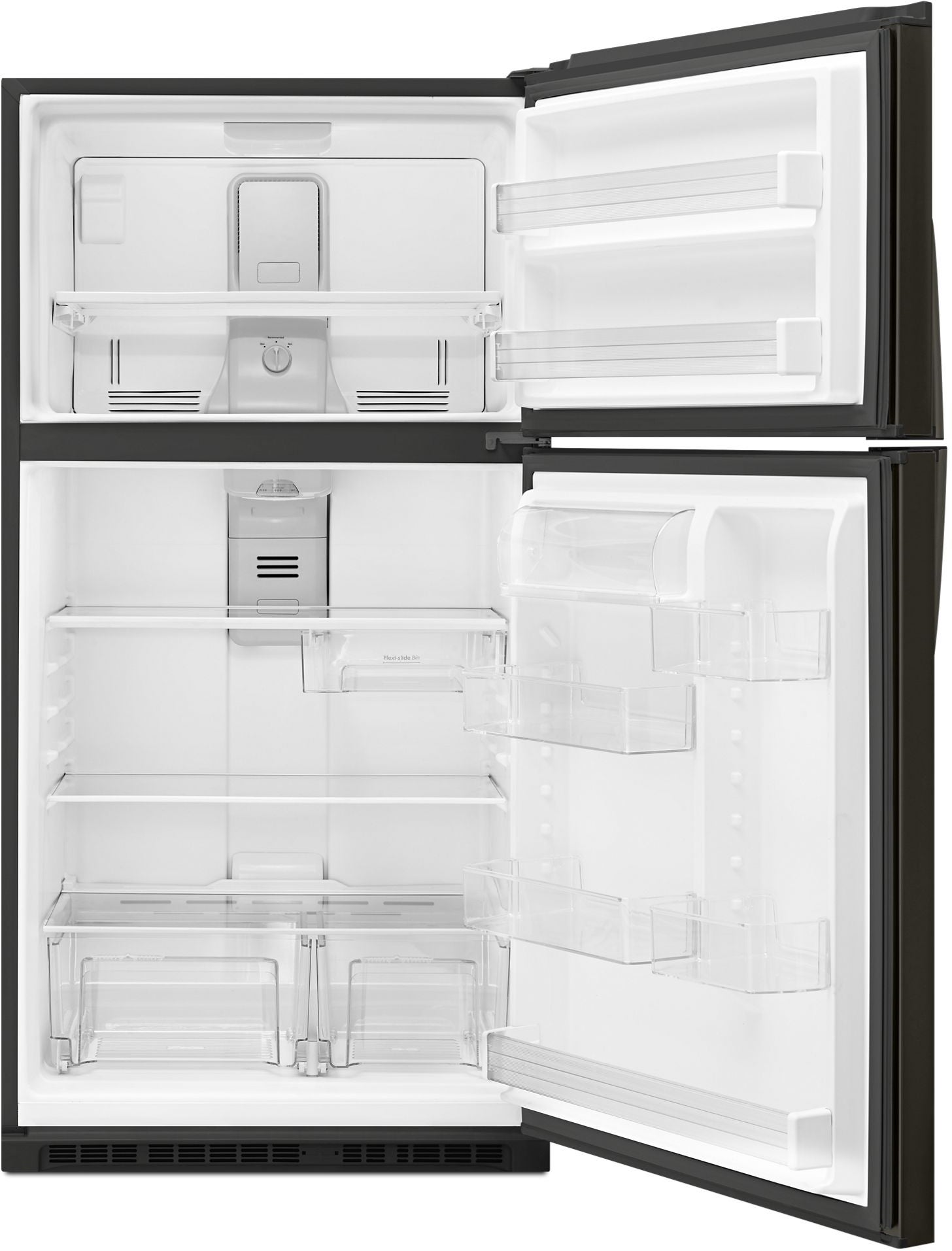 Whirlpool WRT541SZHV 33 Inch Top Freezer Refrigerator Black
