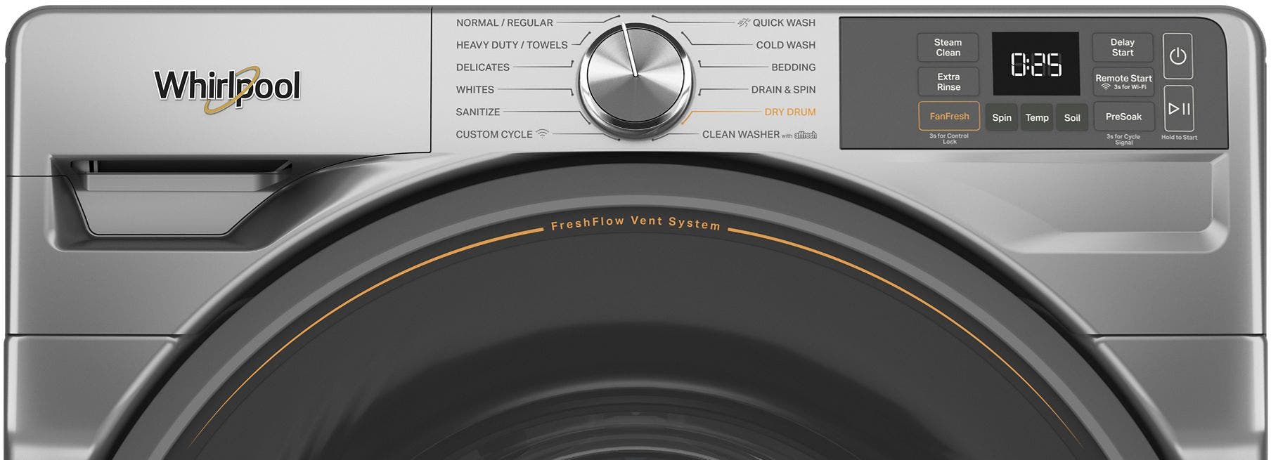 Whirlpool WFW5720RR Silver