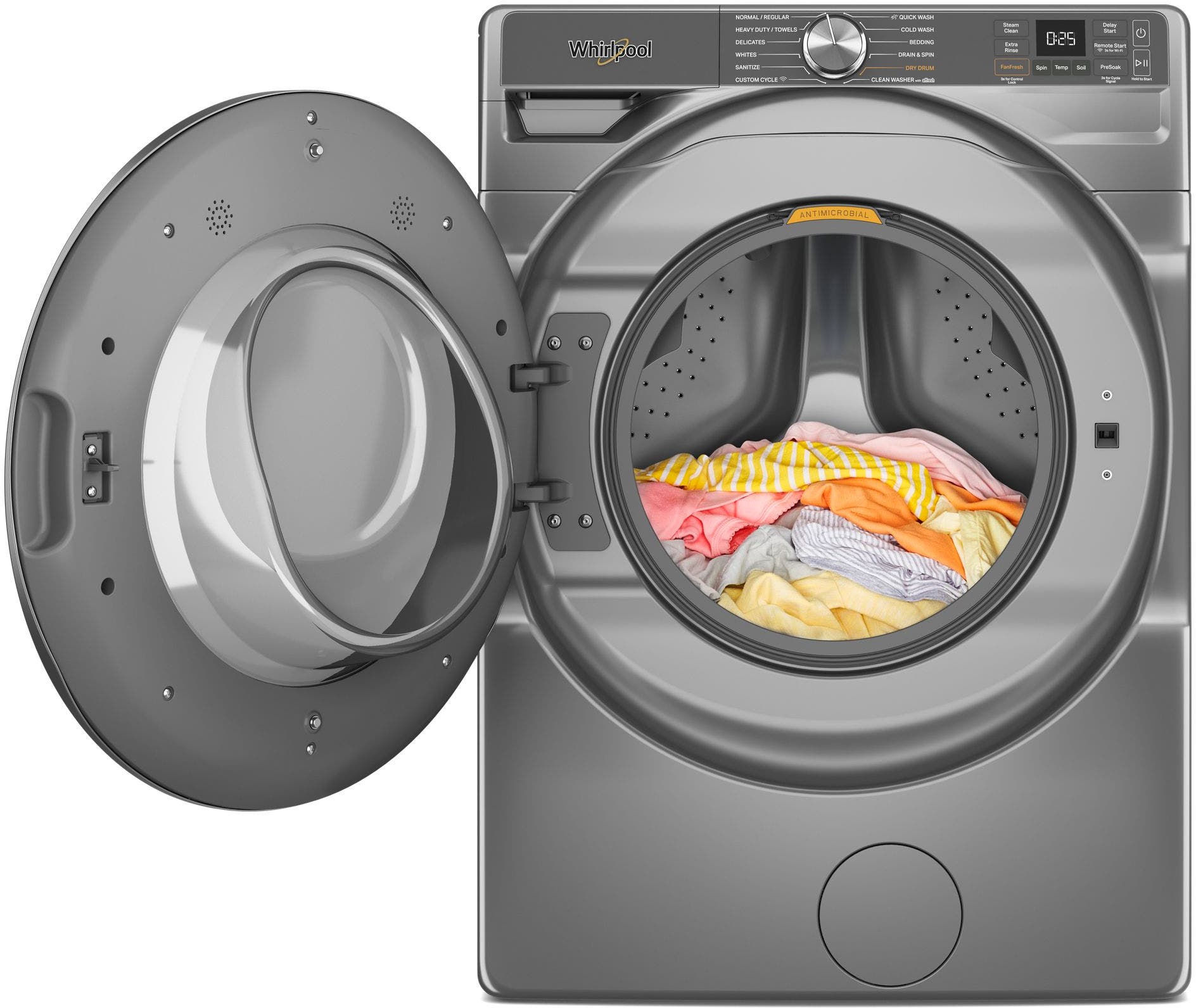 Whirlpool WFW6720RR Radiant Silver