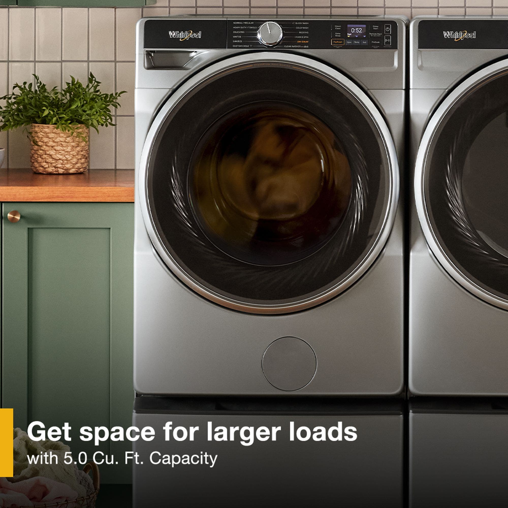 Whirlpool WFW6720RR Radiant Silver