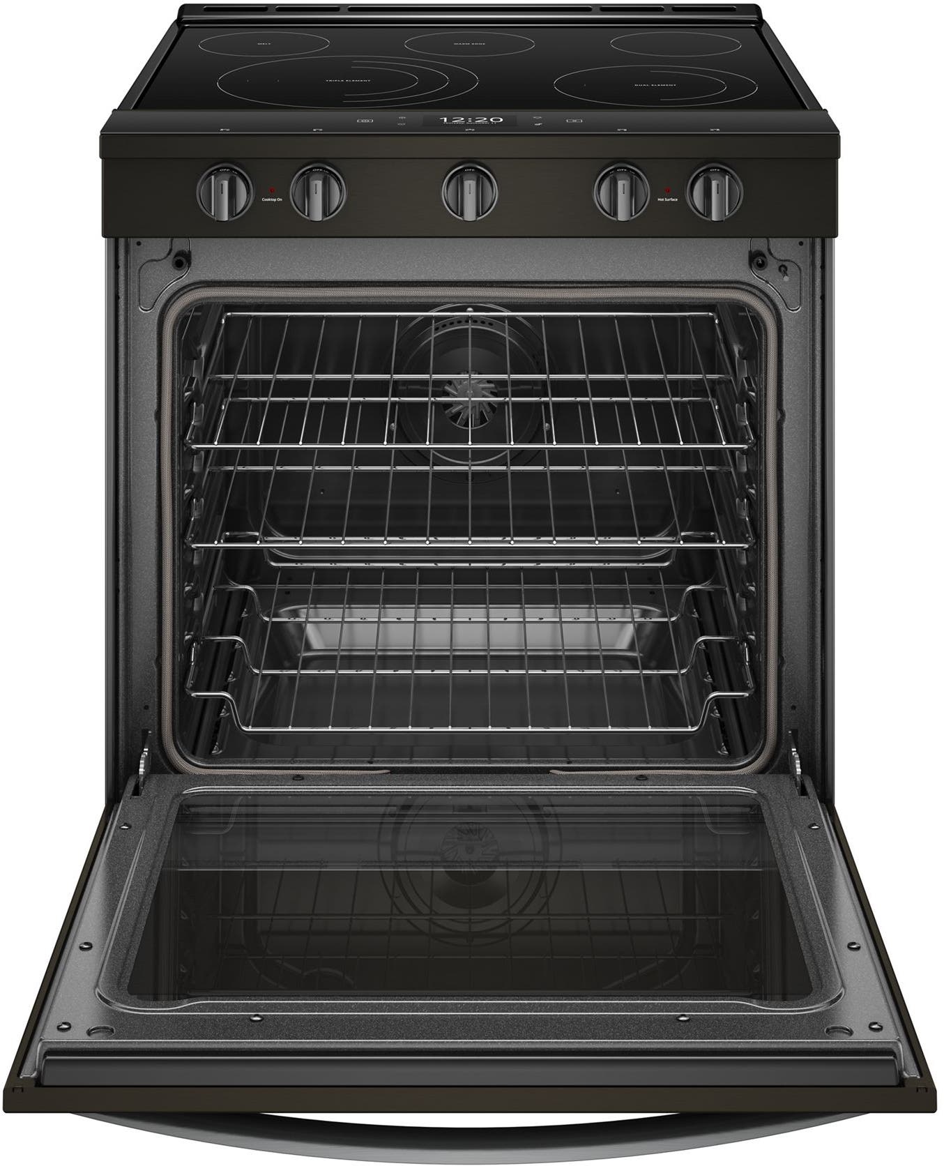 Whirlpool WEE750H0HV Black Stainless Steel