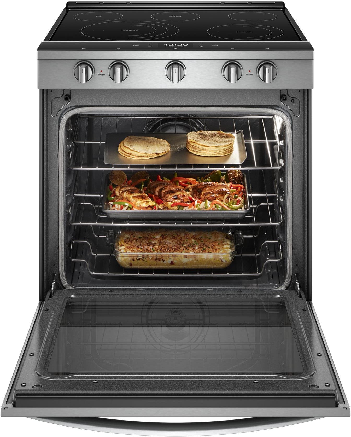 Whirlpool WEE750H0HZ Stainless Steel