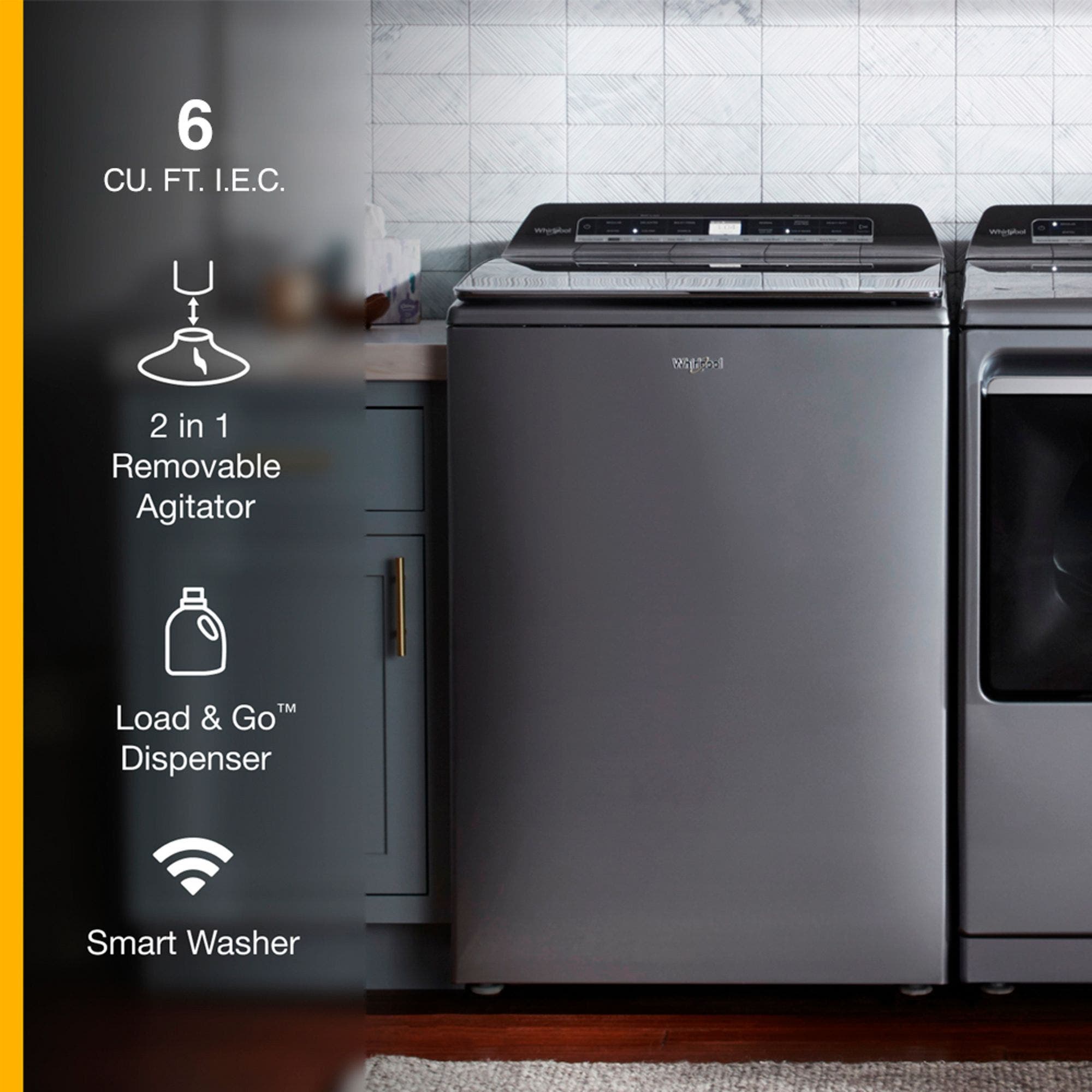 Whirlpool WTW8127LC Chrome Shadow