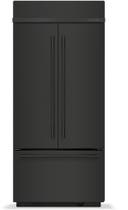 20.8 Cu. Ft. 36" Built-In French Door Bottom Mount Refrigerator with Platinum Interior