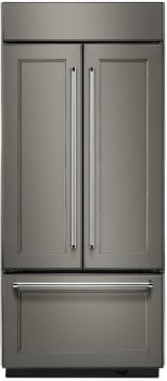 KitchenAid KBFN506EPA 36 Inch French Door Refrigerator Panel Ready