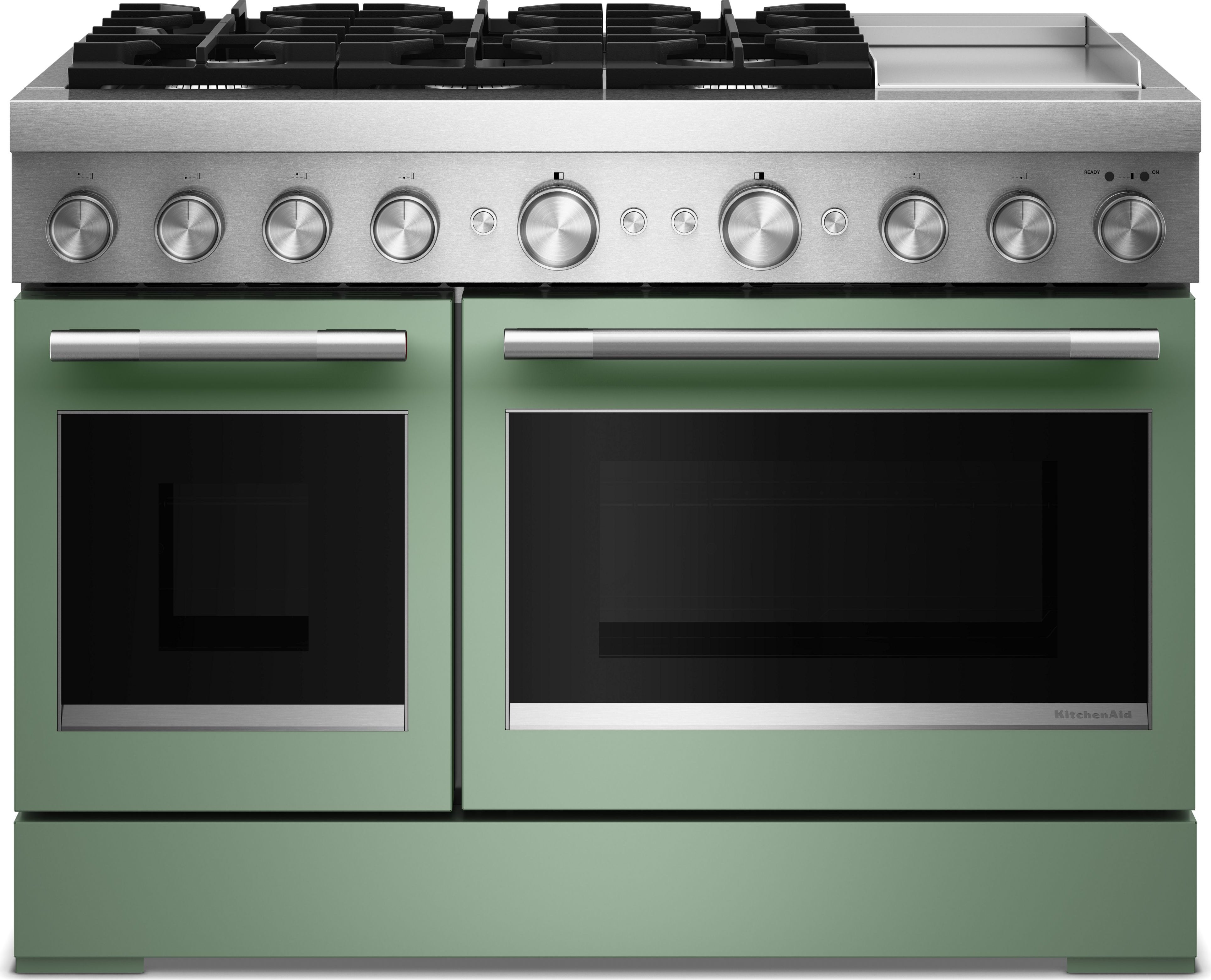キッチン家電 arshes KitchenAid KFDD948SSS 48 Freestanding Dual Fuel Range Stainless