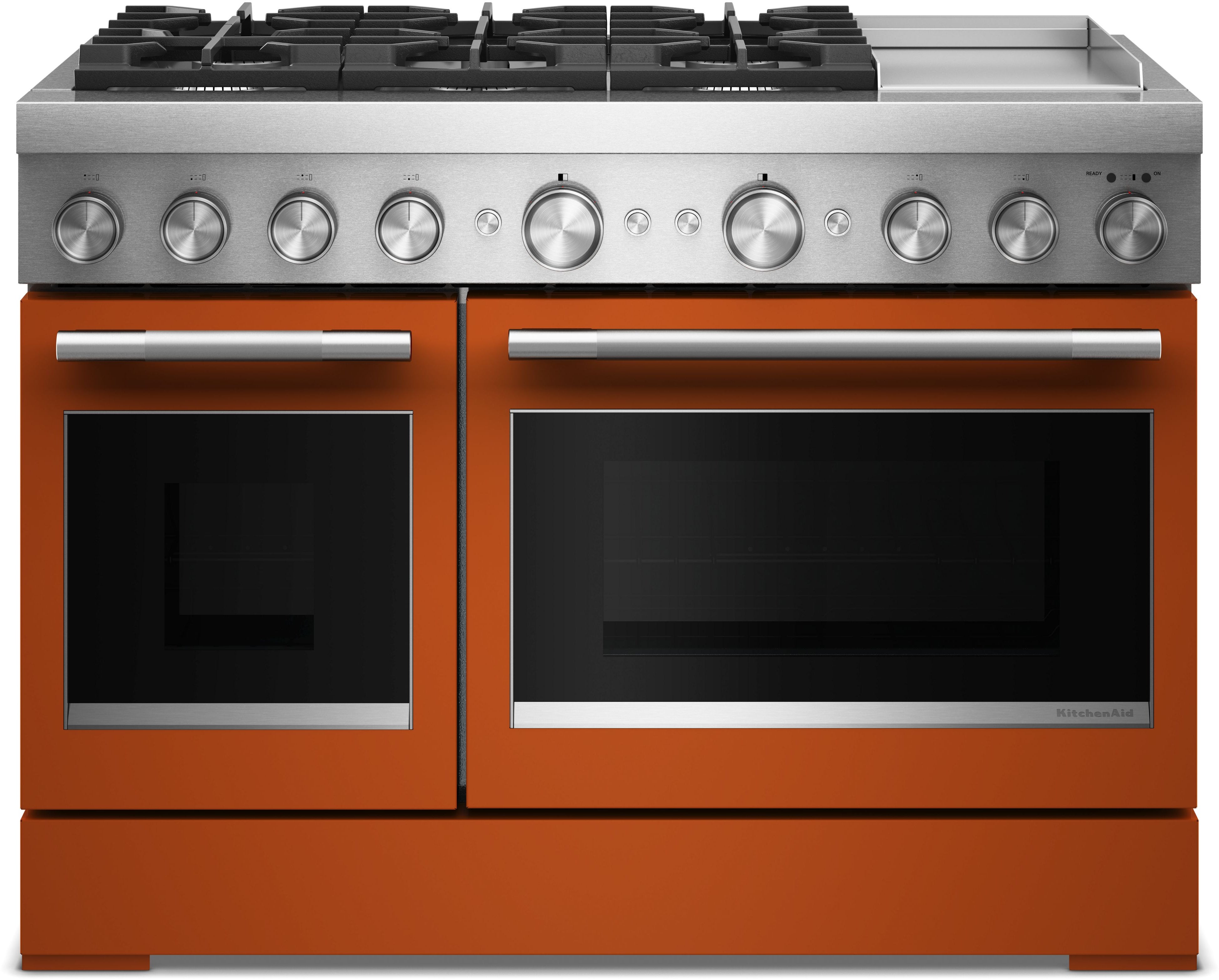 KitchenAid KFDD948SAG 48 Freestanding Dual Fuel Range Agave