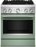 30-Inch 4 Burner Commercial-Style Dual Fuel Range with No Preheat Air Fry Mode