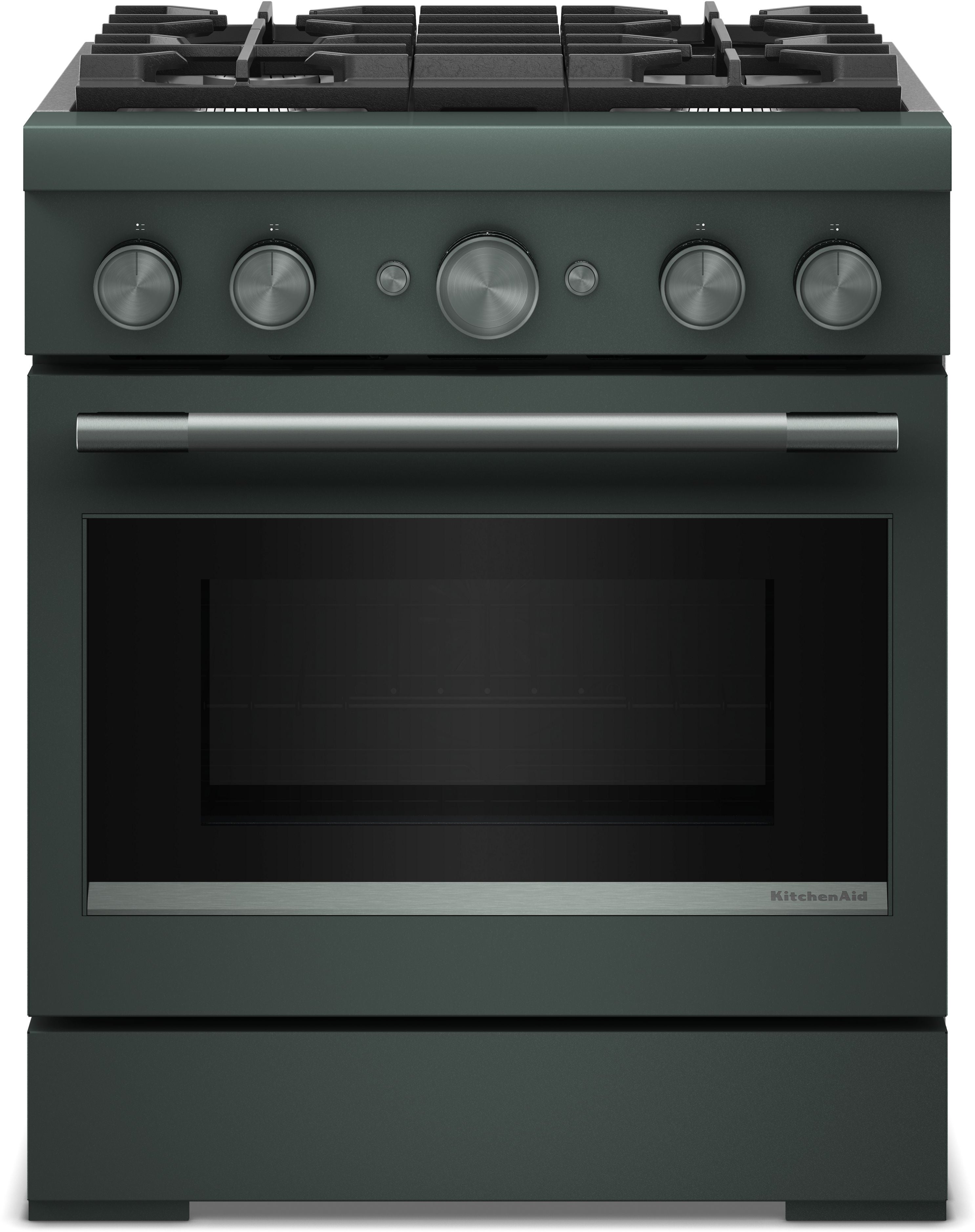 KitchenAid KFDS930SJP 30-Inch 4 Burner Commercial-Style Dual Fuel