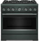 36-Inch 6 Burner Commercial-Style Dual Fuel Range with No Preheat Air Fry Mode