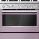 36-Inch 6 Burner Commercial-Style Dual Fuel Range with No Preheat Air Fry Mode