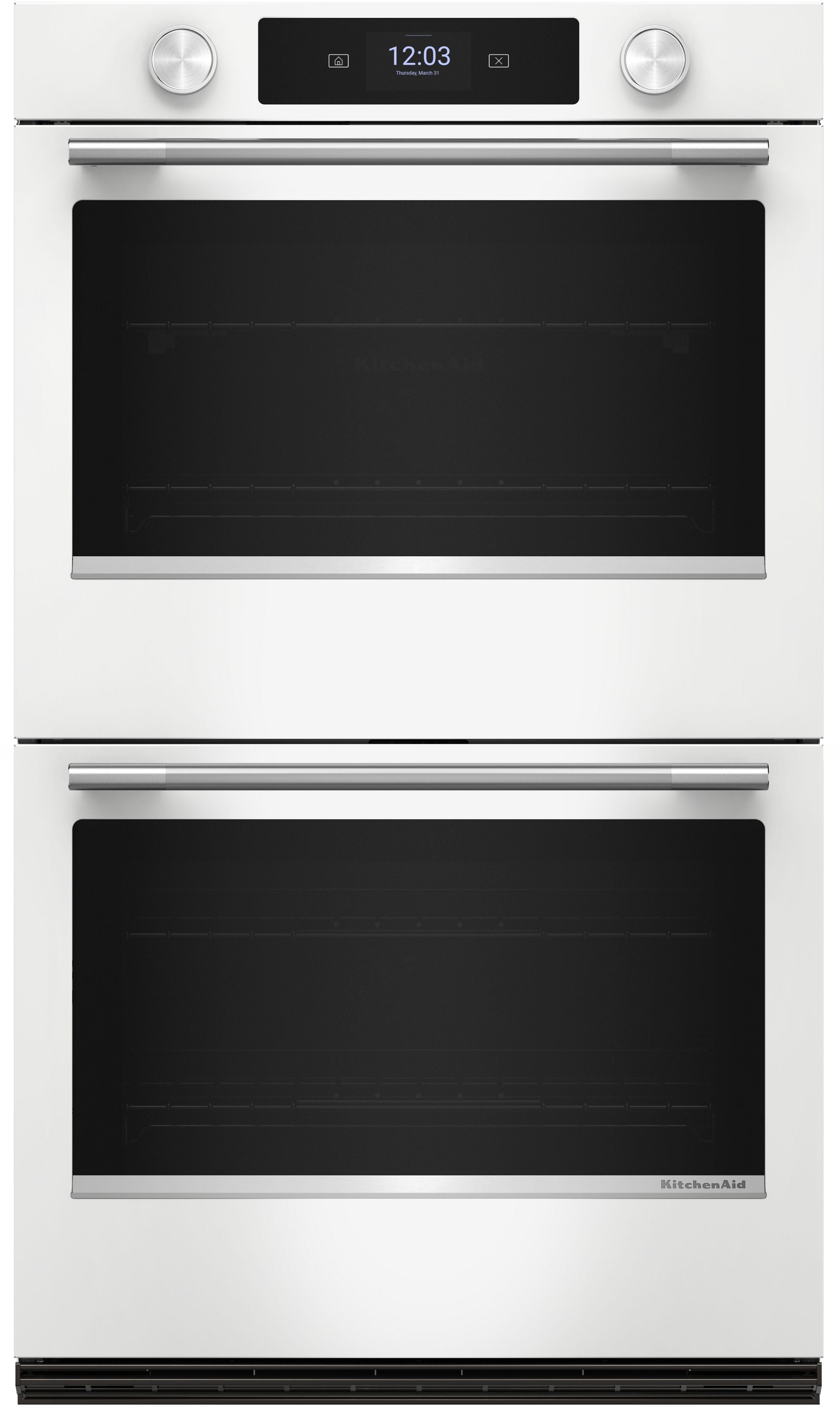 KitchenAid KOED730SWH 30 Inch Double Convection Smart Electric