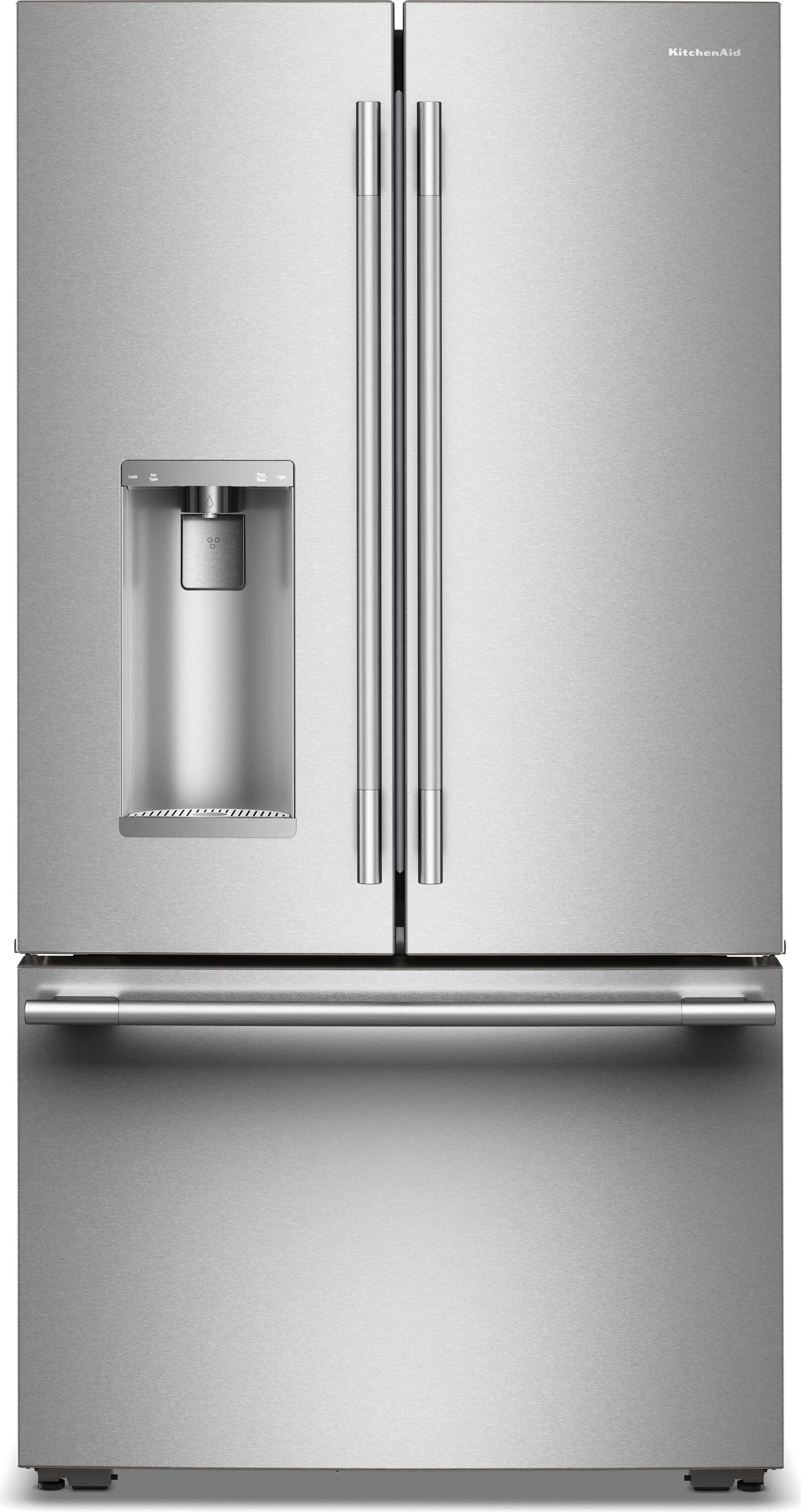 家具 KIRSH KitchenAid KRQC506MPS 36 Inch Counter-Depth 4-Door French Door
