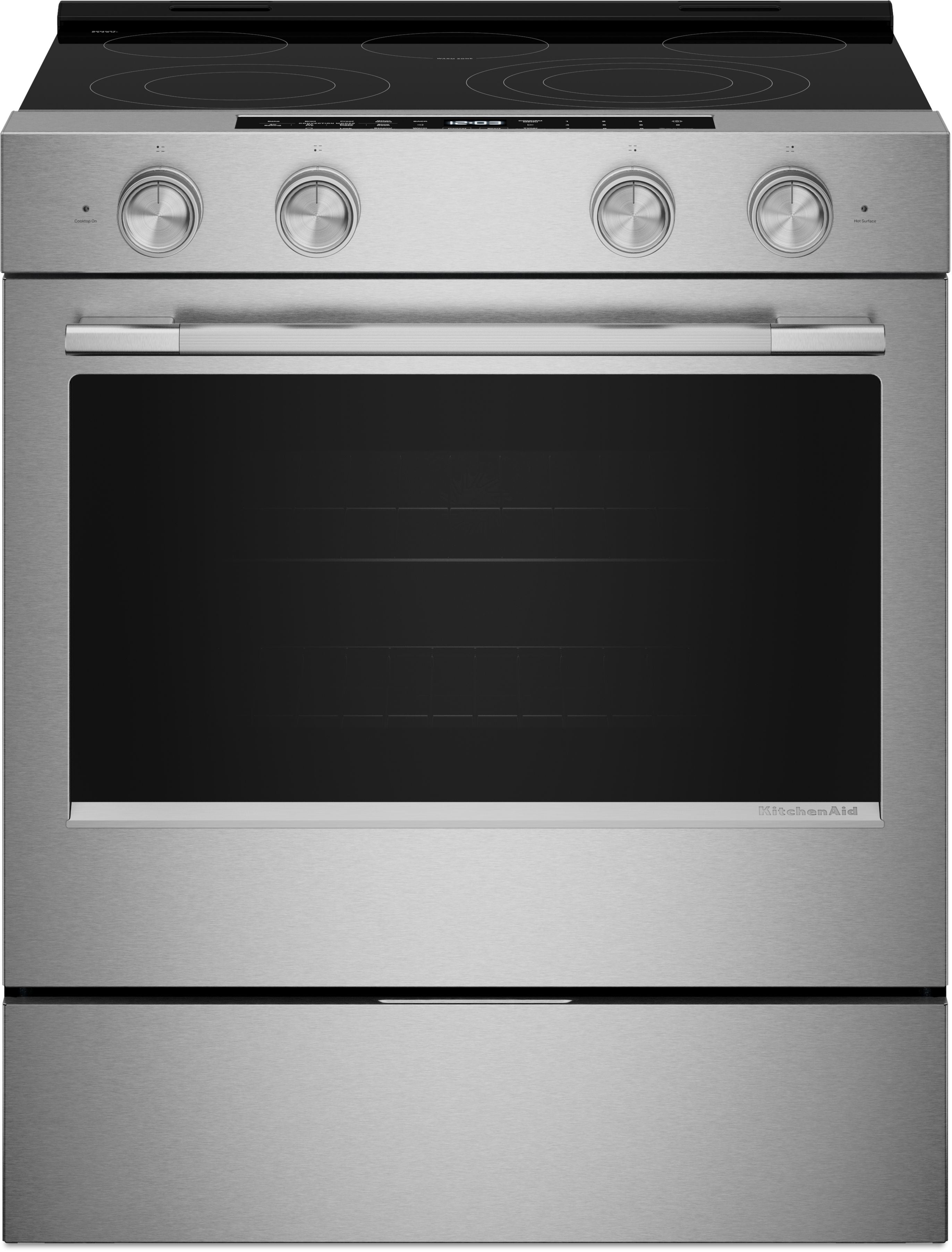 Kitchenaid KSES330SPS Slide-In Electric Range - Thumbnail 2
