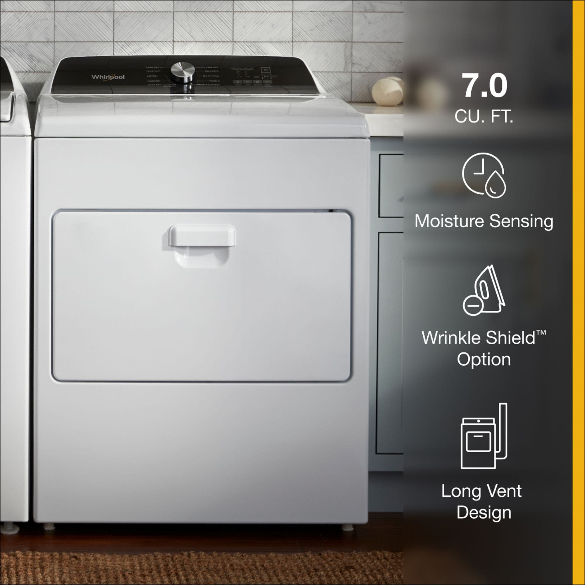 Whirlpool WED500CMW White