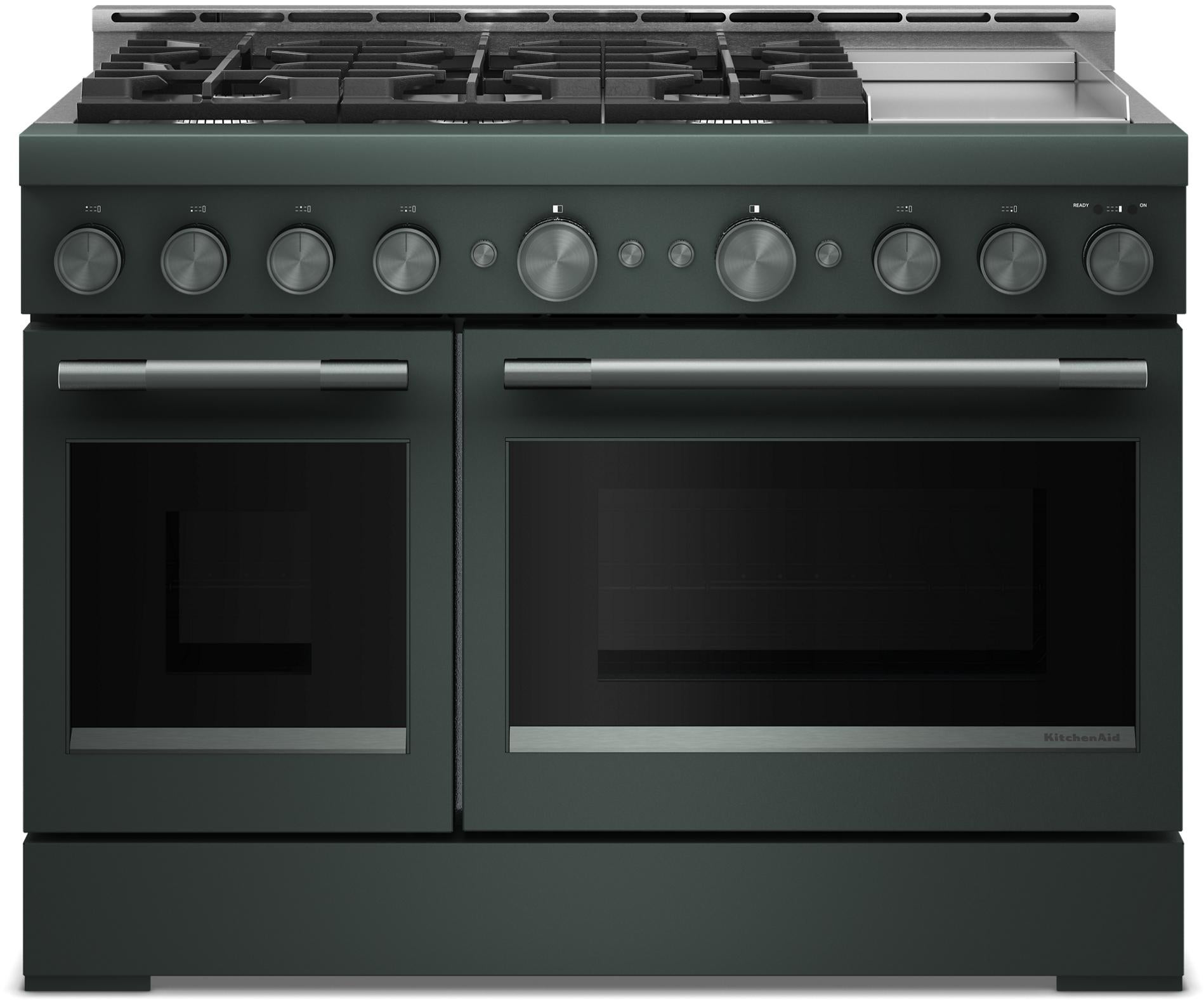 KitchenAid KFGD948SJP 48-Inch 6 Burner Commercial-Style Gas Range