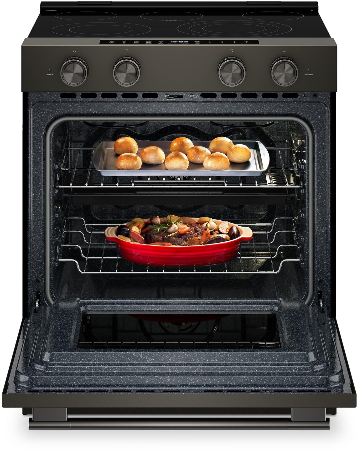 KitchenAid KSES530SBE Slide-In Electric Range - Thumbnail 2