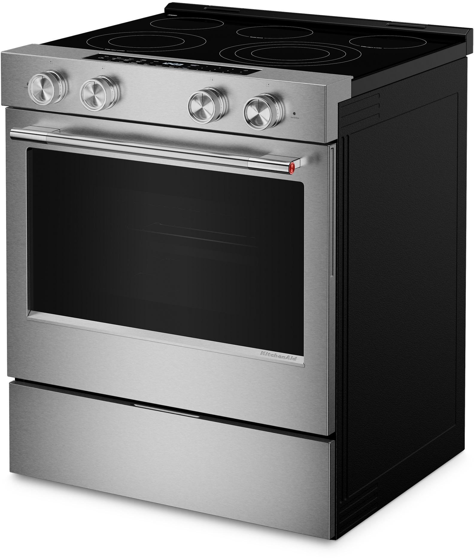 KitchenAid KSES530SPS 30 Inch Slide-In Smart Electric Range
