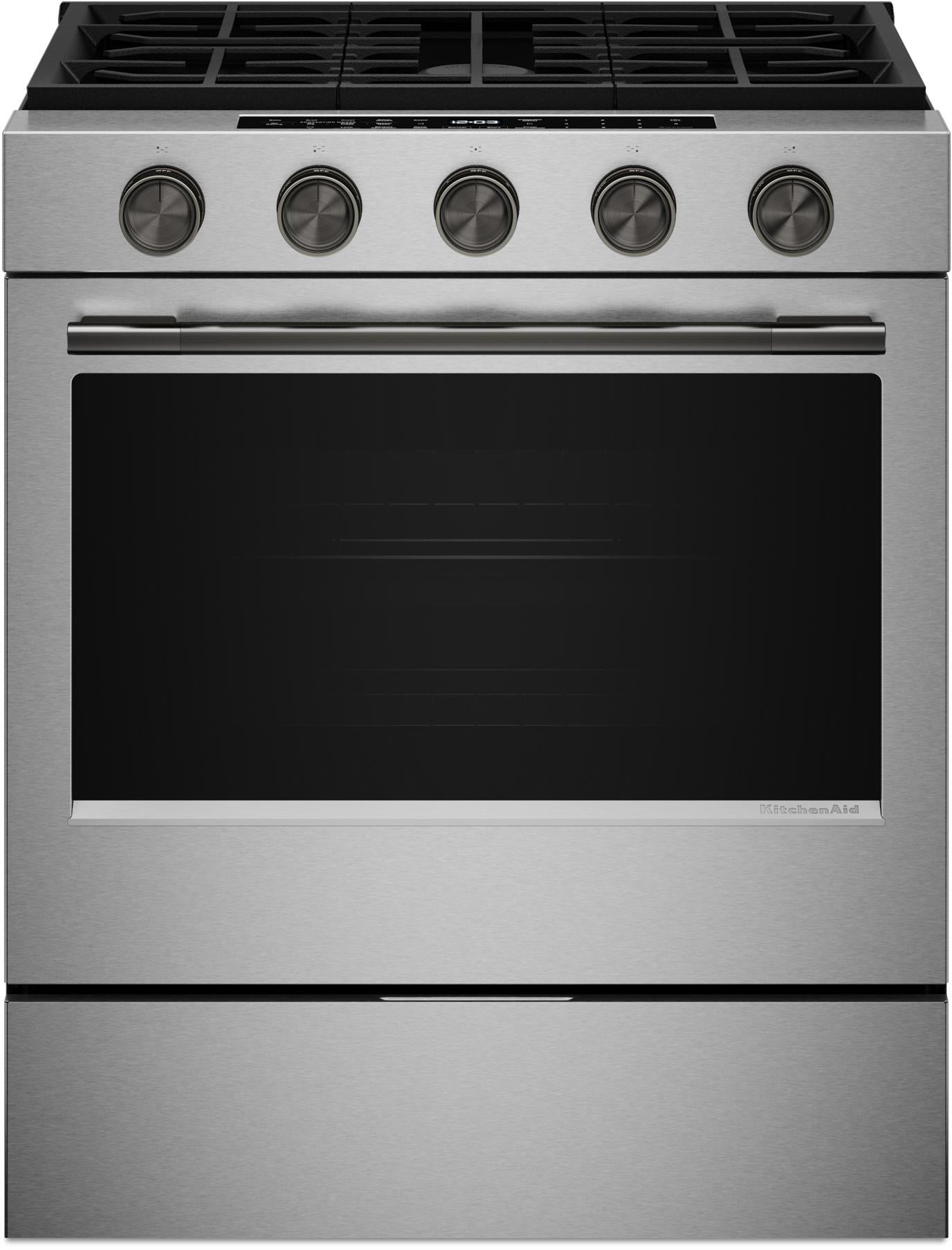 KitchenAid KSGS530SPS 5.0 Cu. Ft. Smart Slide-in Gas Range