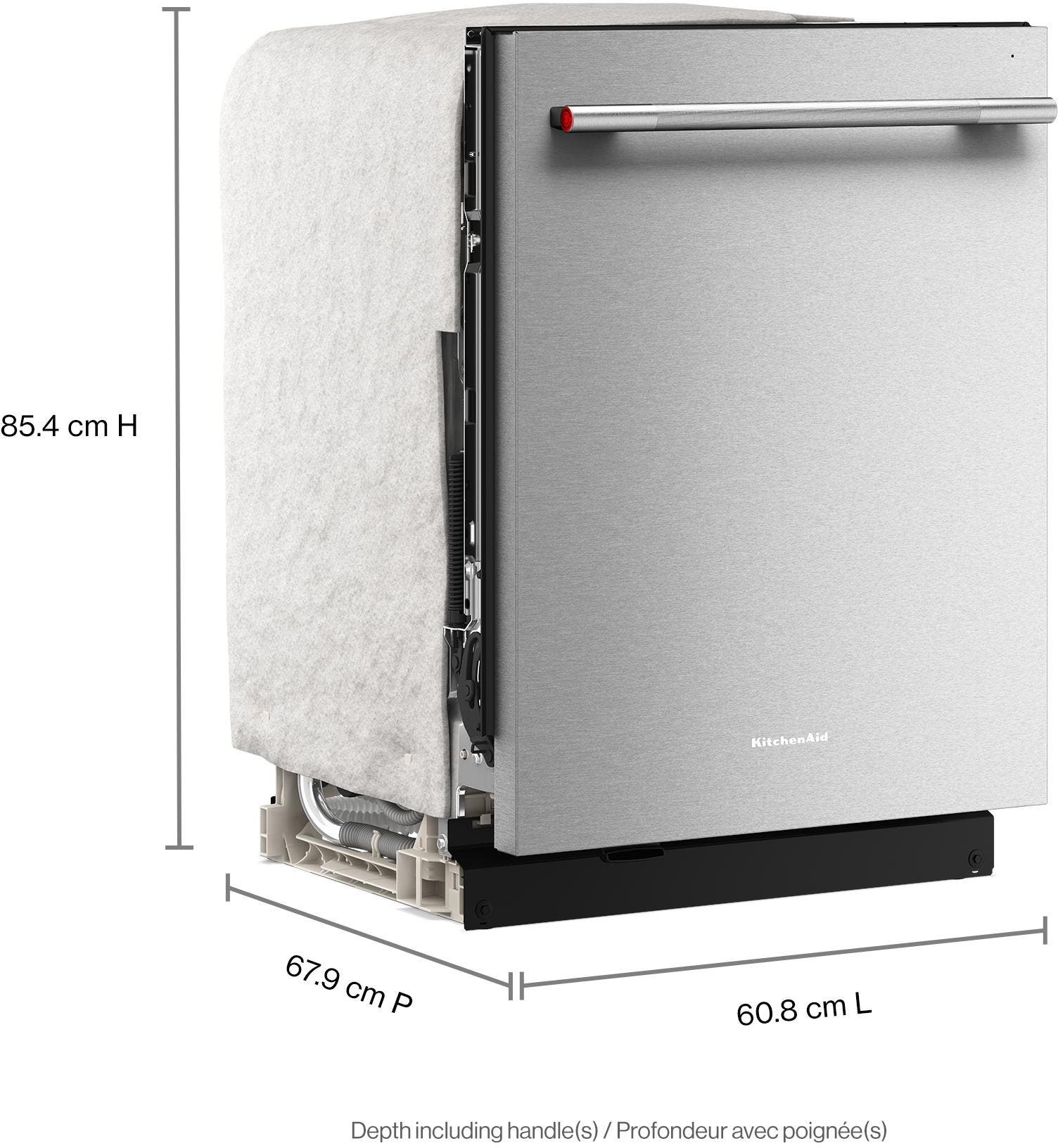 KitchenAid KDTS724SPS Stainless Steel