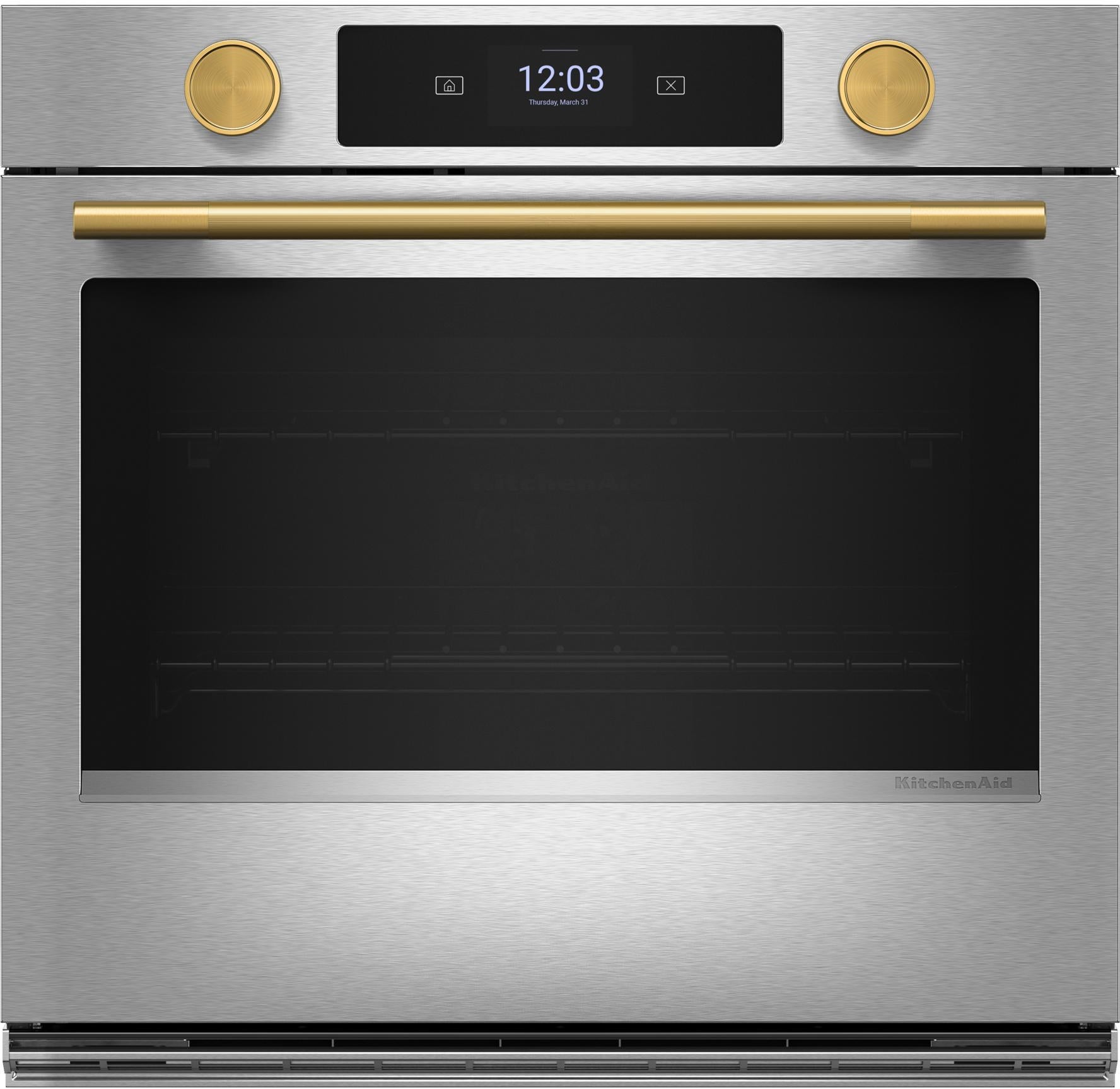 KitchenAid KOES730SPS 30 Inch Single Smart Wall Oven PrintShield
