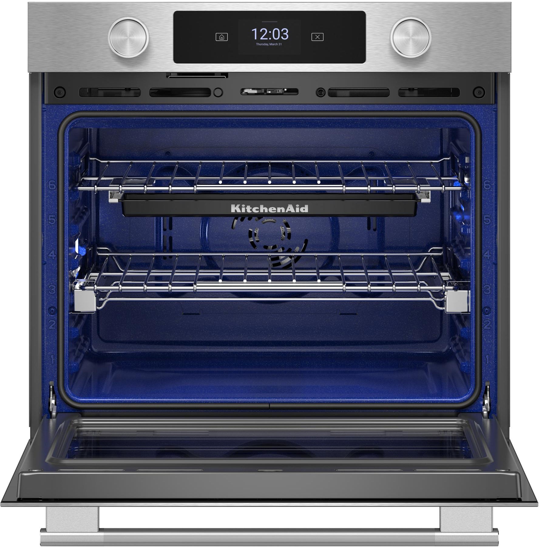 KitchenAid KOES727SPS 27 Inch Smart Single Wall Oven PrintShield