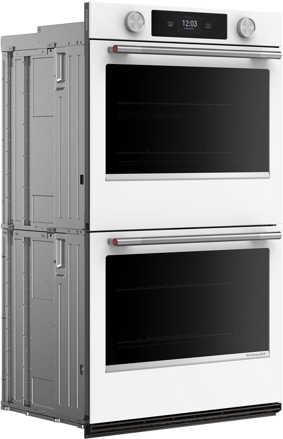 KitchenAid KOED730SWH 30 Inch Double Convection Smart Electric