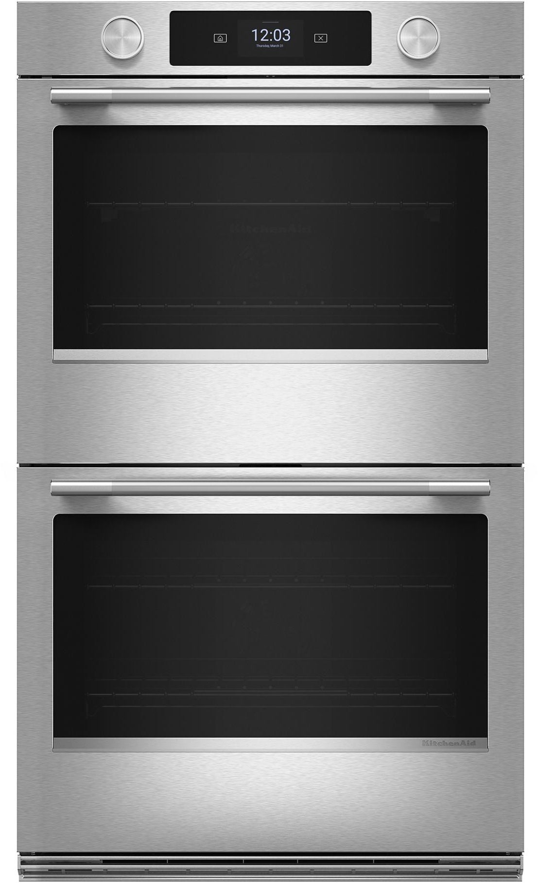 K&co.です₊⁎⁺˳✧༚ KitchenAid KOED727SPS 27 Inch Double Wall Oven PrintShield