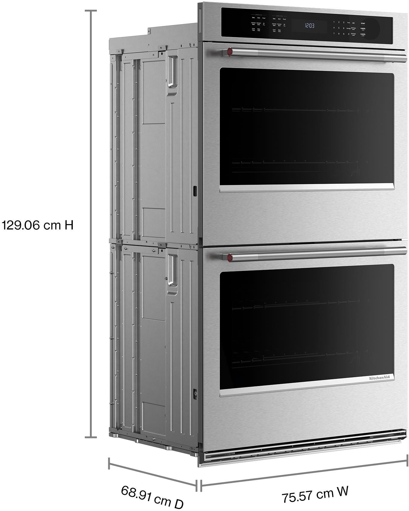 KitchenAid KOED530SPS 30 Inch Double Wall Oven PrintShield