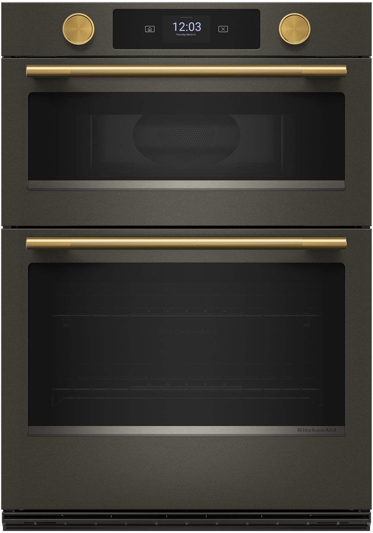 KitchenAid KOEC730SBE 30 Inch Double Combination Smart Electric