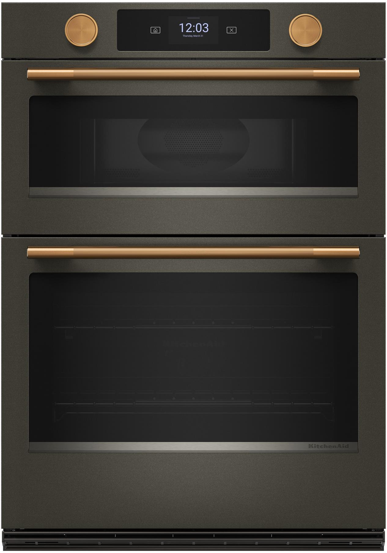 KitchenAid KOEC730SBE 30 Inch Double Combination Smart Electric