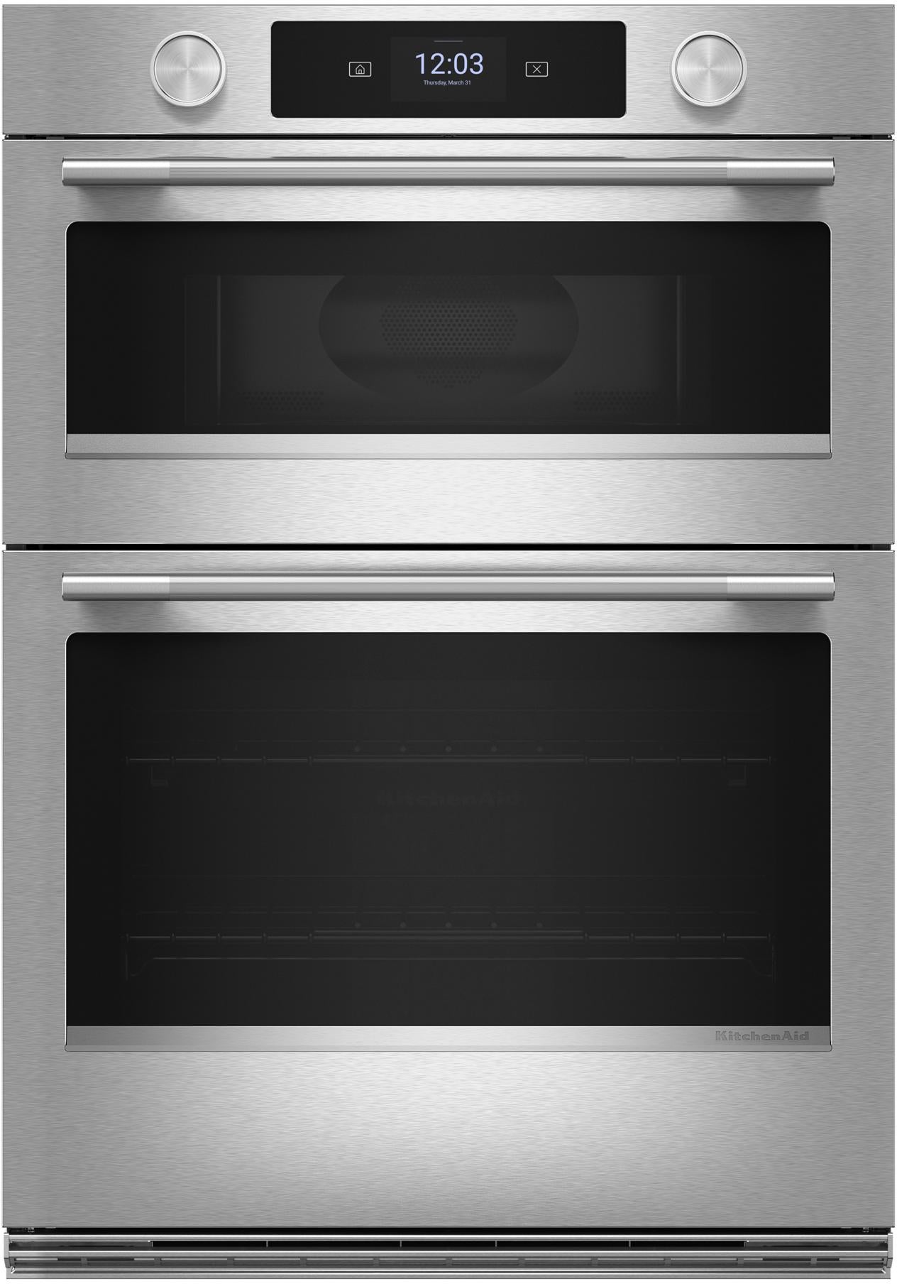 KitchenAid KOEC727SPS 27 Inch Double Combination Smart Electric