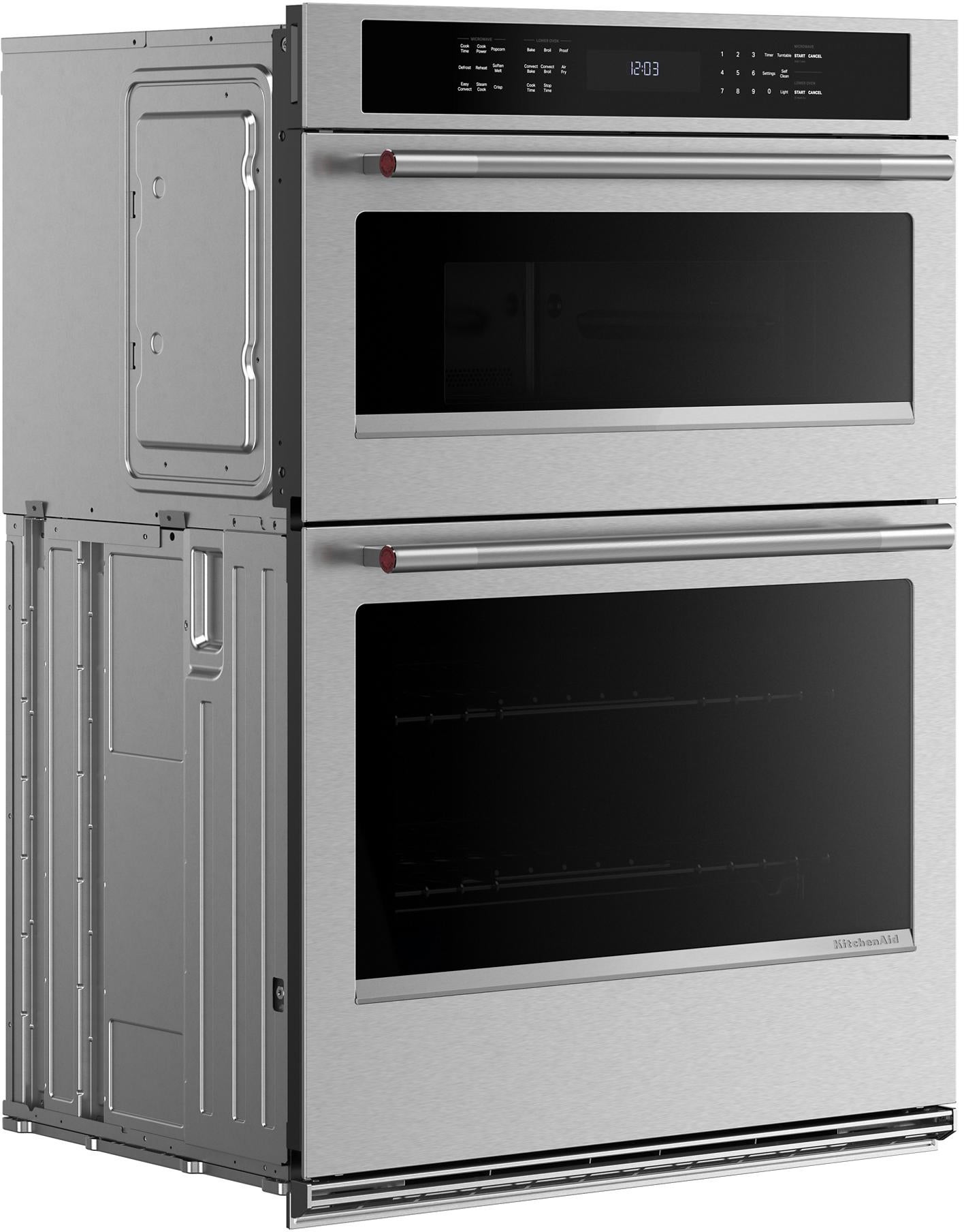 KitchenAid KOEC530SPS 30 Inch Combination Wall Oven PrintShield