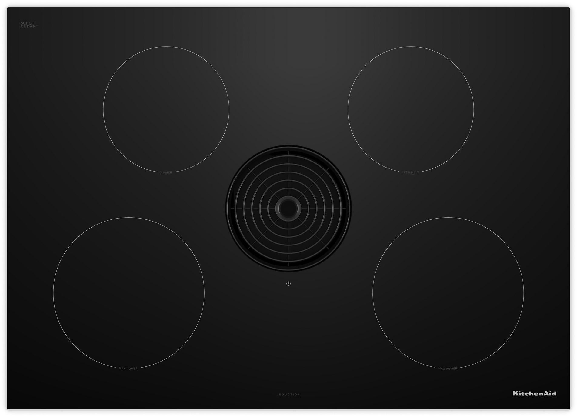 KitchenAid Induction Downdraft Cooktop