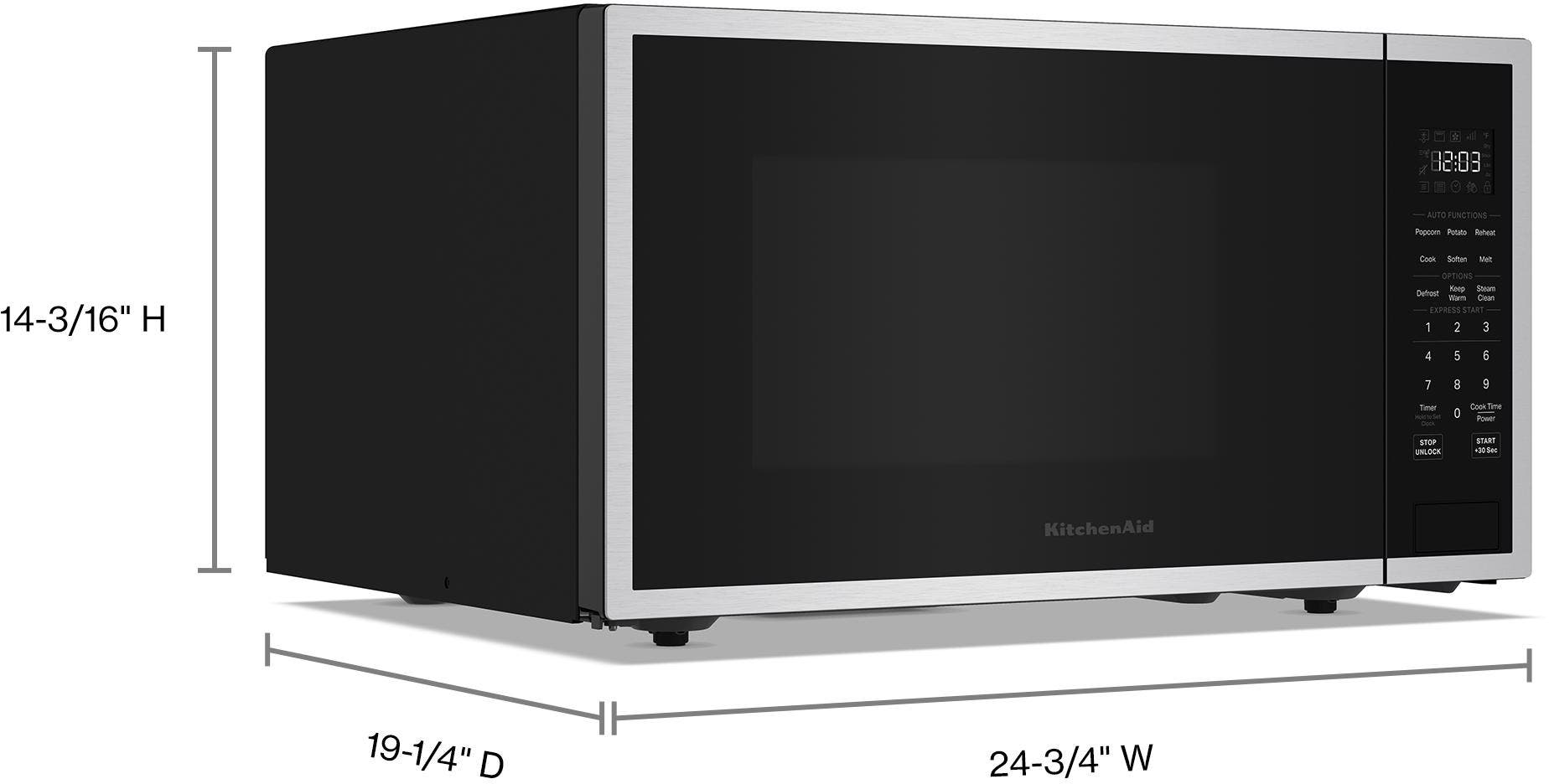 KitchenAid KMCS324SPS PrintShield Stainless