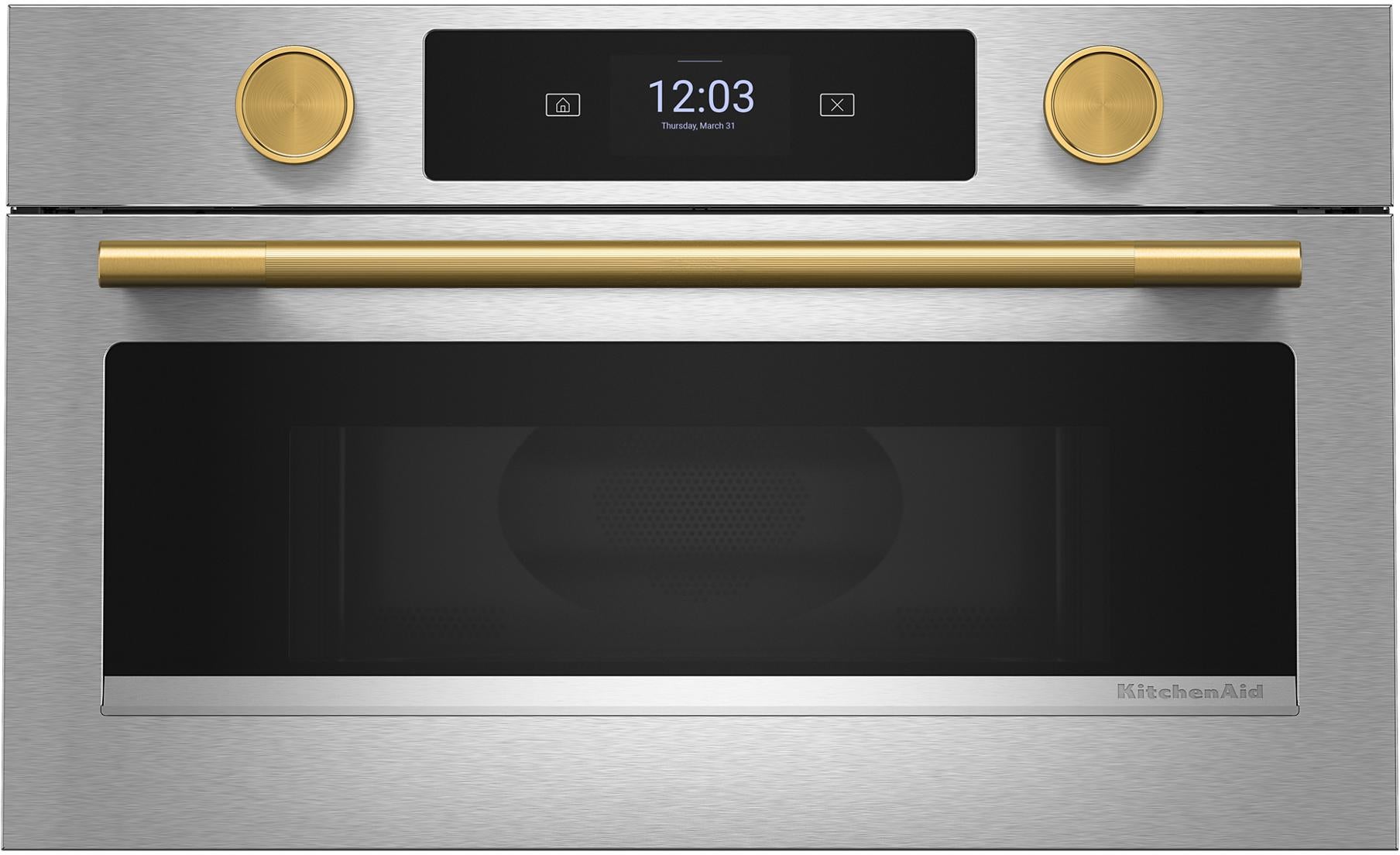 KitchenAid KMBS730SPS 30 Inch Built-In Smart Microwave PrintShield