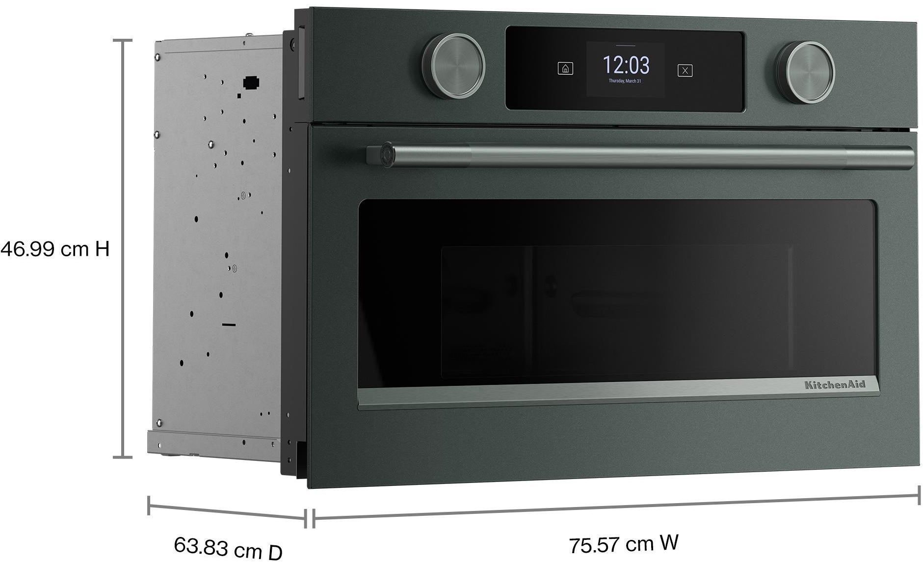KitchenAid KMBS730SJP 30 Inch Built-In Microwave Oven Juniper